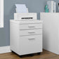 File Cabinet, Rolling Mobile, Storage Drawers, Printer Stand, Office, Contemporary & Modern - Furniture Home Direct