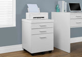 File Cabinet, Rolling Mobile, Storage Drawers, Printer Stand, Office, Contemporary & Modern - Furniture Home Direct