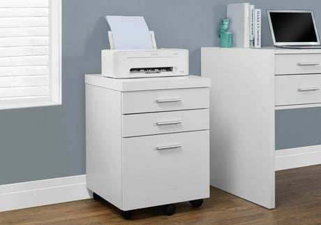 File Cabinet, Rolling Mobile, Storage Drawers, Printer Stand, Office, Contemporary & Modern - Furniture Home Direct