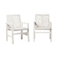 Modern 2 Piece Chevron Patio Chairs - Furniture Home Direct
