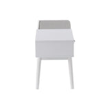 Telephone Contemporary Bench With Pull Out Drawer - Furniture Home Direct