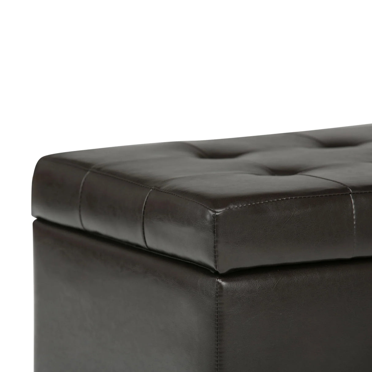 Cosmopolitan - Upholstered Storage Ottoman - Furniture Home Direct