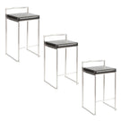Fuji - Elegant Design Contemporary Stackable Counter Stool - Furniture Home Direct