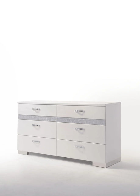 Naima II - Dresser - White - Furniture Home Direct