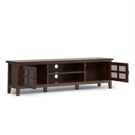 Artisan - Low TV Media Stand - Brown - Furniture Home Direct