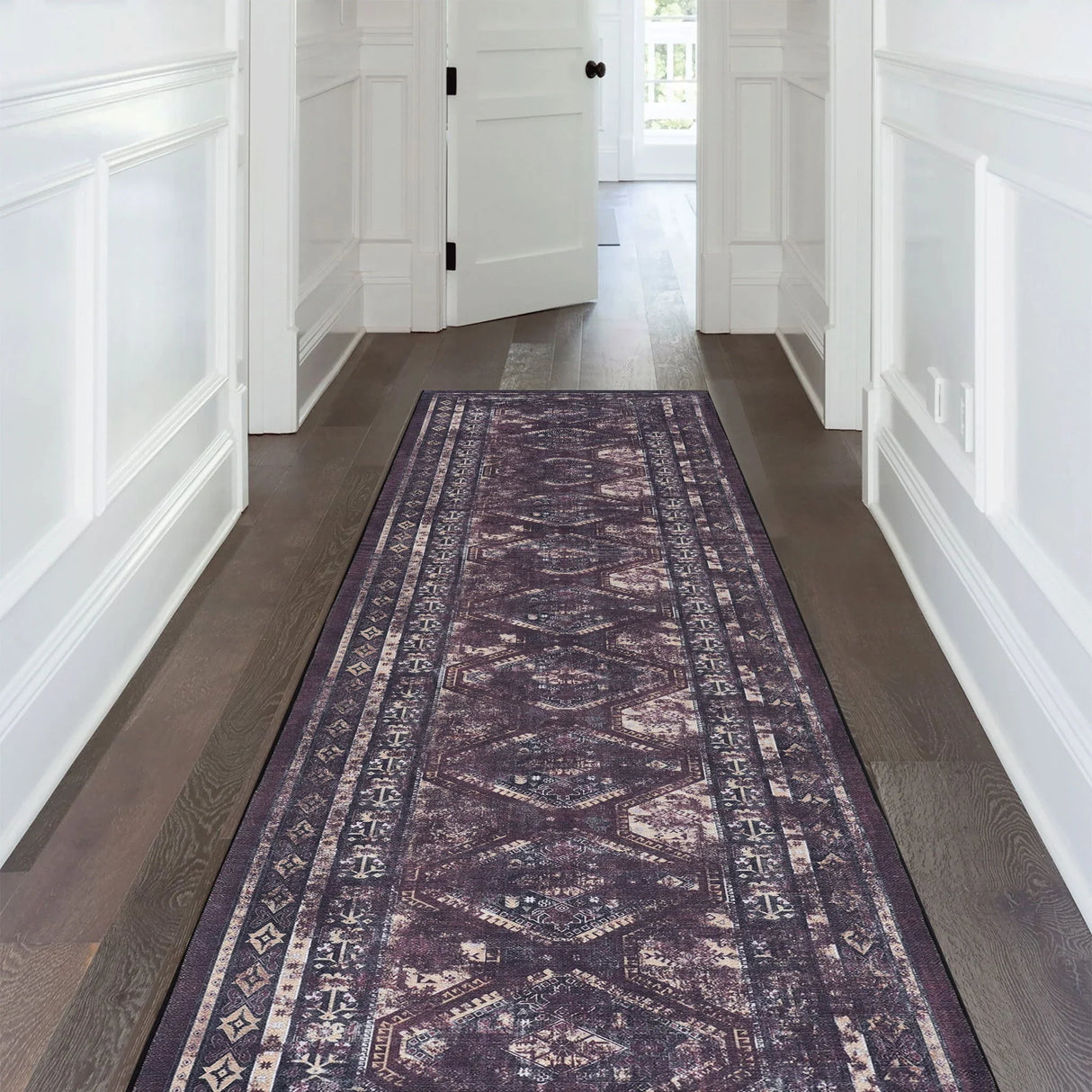 Maval - Washable Runner Rug - Furniture Home Direct