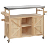 K&K Outdoor Kitchen Island & Storage Cabinet - Furniture Home Direct