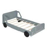 Car Shaped Platform Bed With Wheels - Furniture Home Direct