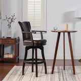 Williams - Swivel Bar Stool With Armrests - Furniture Home Direct