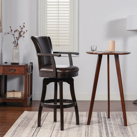 Williams - Swivel Bar Stool With Armrests - Furniture Home Direct