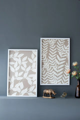Shadow Box Wall Decor (Set of 2) - White - Furniture Home Direct