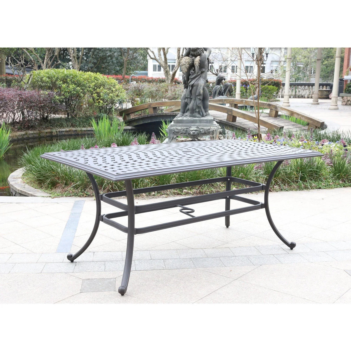 Rectangle Outdoor Dining Table - Furniture Home Direct