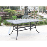 Rectangle Outdoor Dining Table - Furniture Home Direct