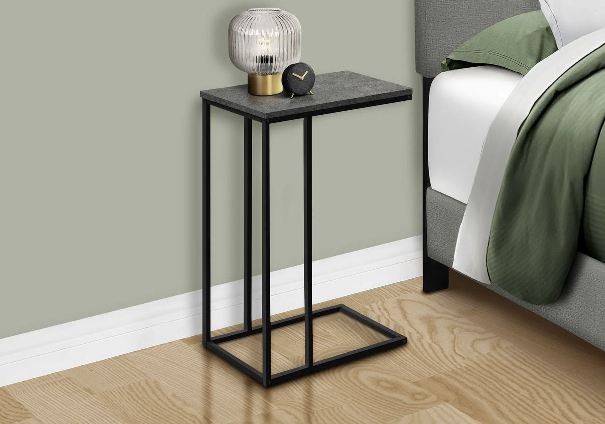 Accent Table, C - Shaped, Space-Saving Functionality - Furniture Home Direct