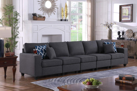 Cooper - Beautiful Sofa With Cupholder - Furniture Home Direct