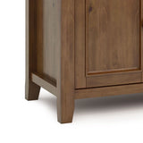 Amherst - TV Media Stand - Medium Saddle Brown - Furniture Home Direct
