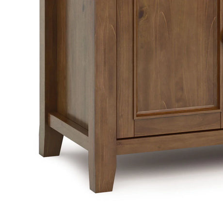 Amherst - TV Media Stand - Medium Saddle Brown - Furniture Home Direct