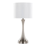 Lenuxe - Contemporary Table Lamp Built In USB Port (Set of 2) - Furniture Home Direct