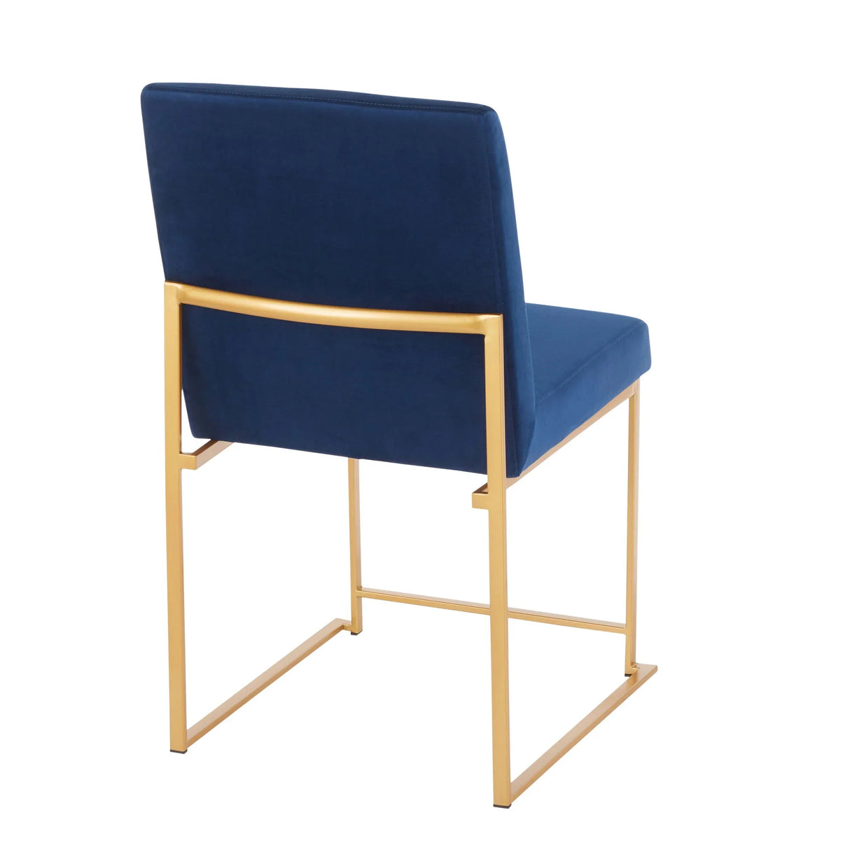 Fuji - Contemporary Stylish Frame, High Back Dining Chair (Set of 2) - Furniture Home Direct