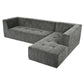 Modular Combination Living Room Sofa Set, Modern Minimalist Sofa, Living Room Upholstered Sofa Bed, Bedroom, 2 Pieces Computer Free Combination, L - Shaped - Furniture Home Direct