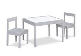 Gibson - 3-Piece Dry Erase Kids Table & Two Chair Set - Furniture Home Direct