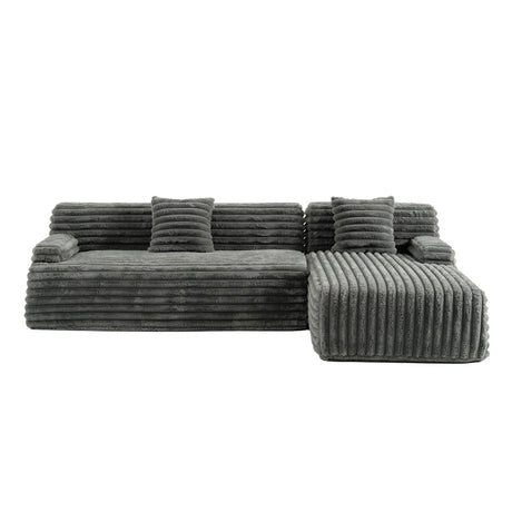 Cloud Sectional Sofa Upholstered Couch Free Combined Sofa - Furniture Home Direct