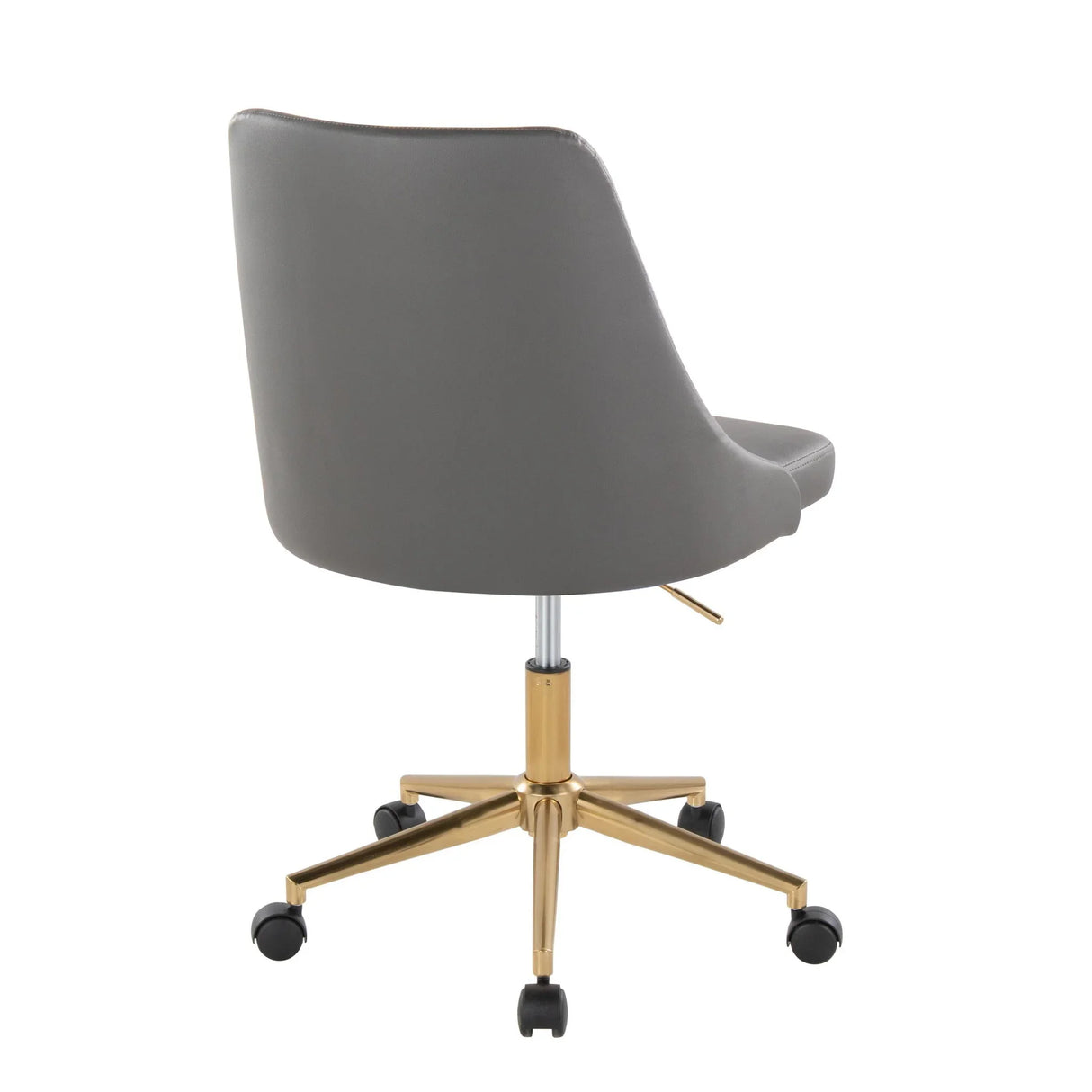 Marche - Contemporary Swivel Task Chair With Casters - Furniture Home Direct