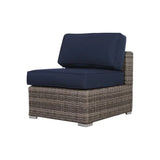 Outdoor Wicker Seating Group With Cushions - Furniture Home Direct