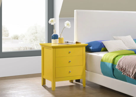 Hammond - 3 Drawer Nightstand - Furniture Home Direct