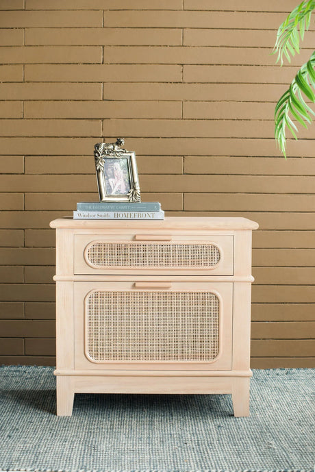 Bedside Table - Brown - Furniture Home Direct