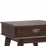 Draper - Handcrafted Mid Century End Table - Furniture Home Direct