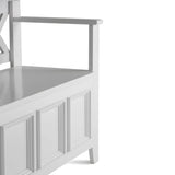 Amherst - Handcrafted Entryway Storage Bench - Furniture Home Direct