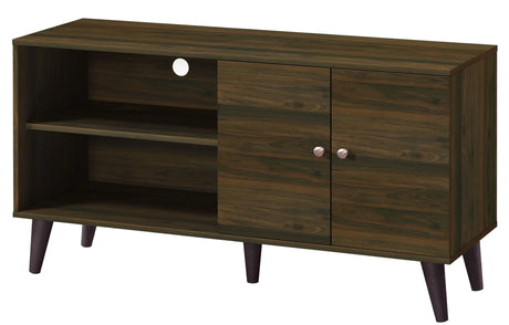 Amidon - TV Stand, With 2 Storage Shelves And 1 Cabinet - Furniture Home Direct