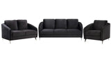 Sofia - Velvet Fabric Living Room Set - Furniture Home Direct