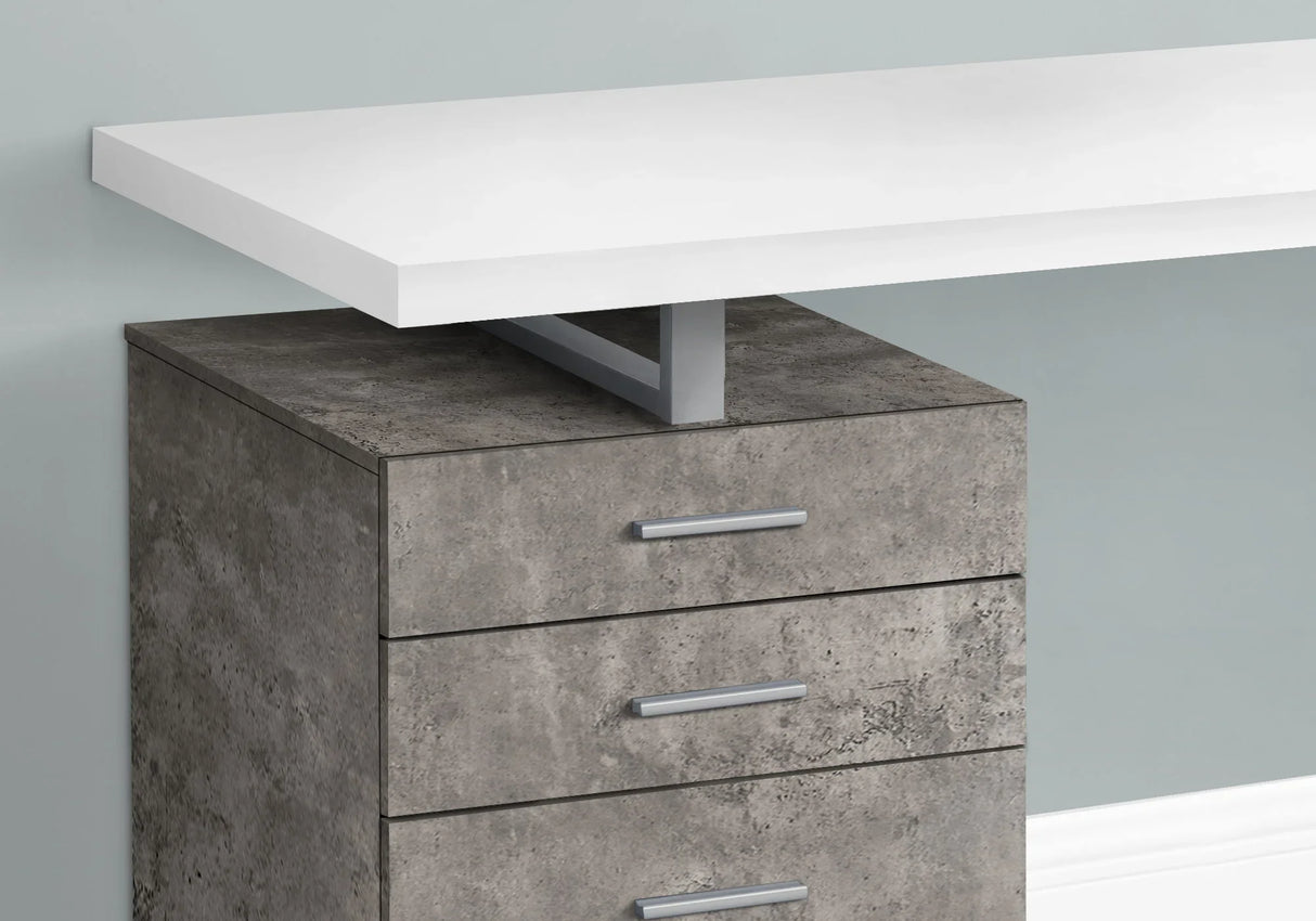 Computer Desk Left Right Set-Up Storage Drawers For Home Office - Furniture Home Direct