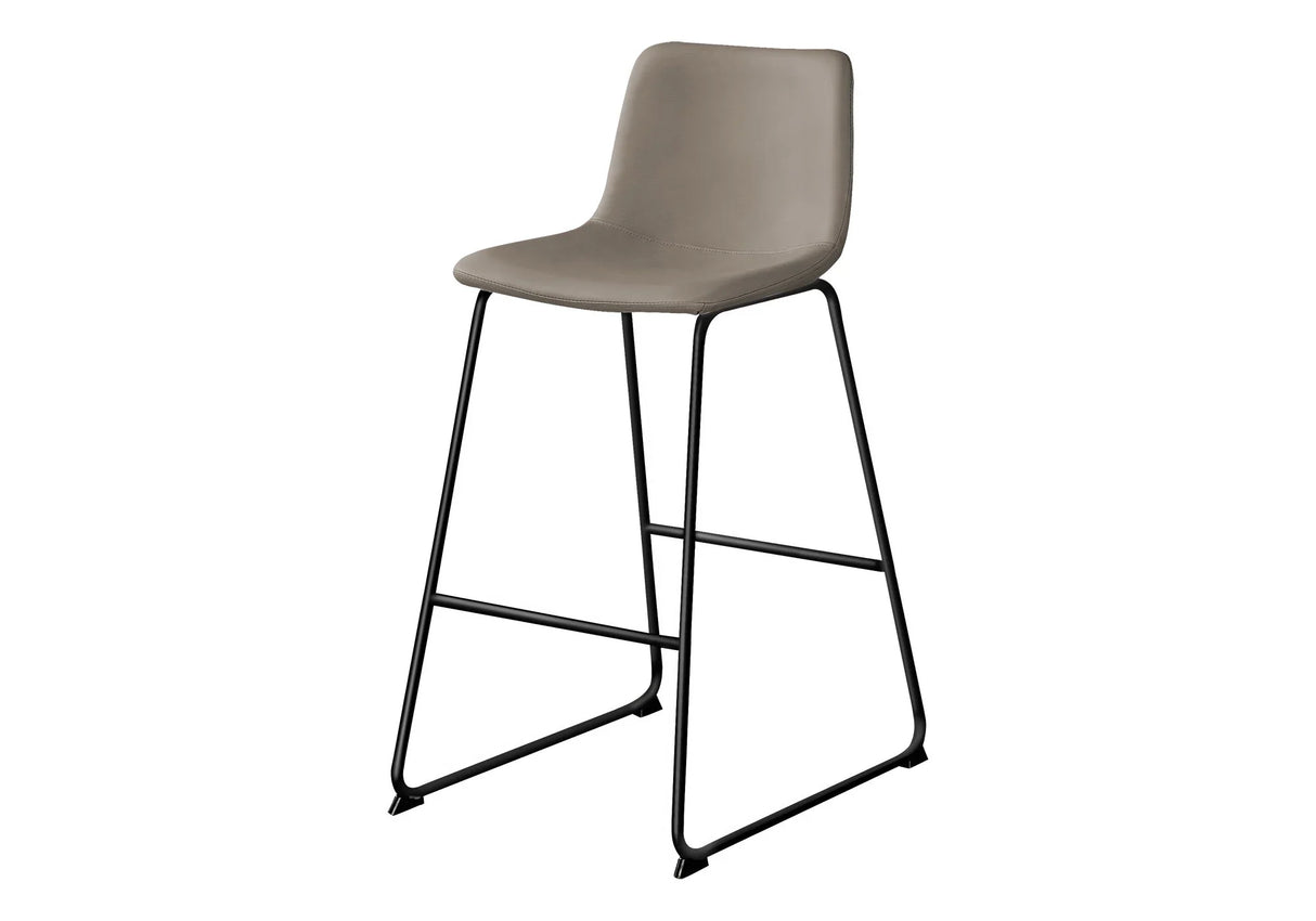 Office Chair, Bar Height, Standing, Computer Desk, Work, Leather Look, Contemporary, Modern - Furniture Home Direct