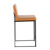 Fuji - Contemporary High Back Barstool Elegant Design - Furniture Home Direct