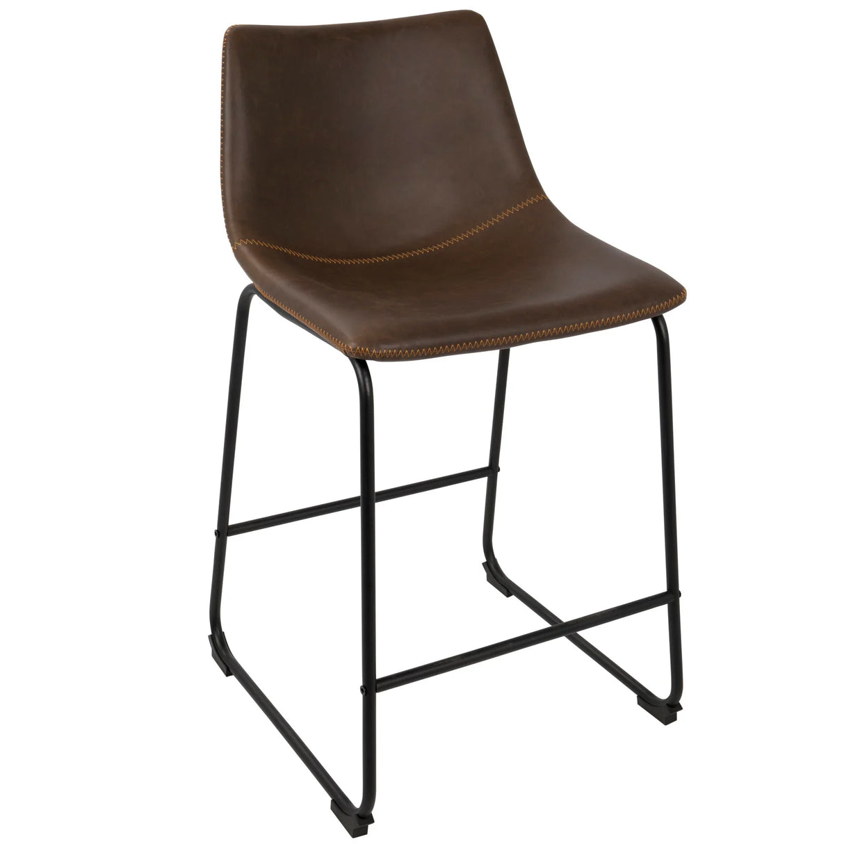 Duke - Contemporary Counter Stool (Set of 2) - Furniture Home Direct