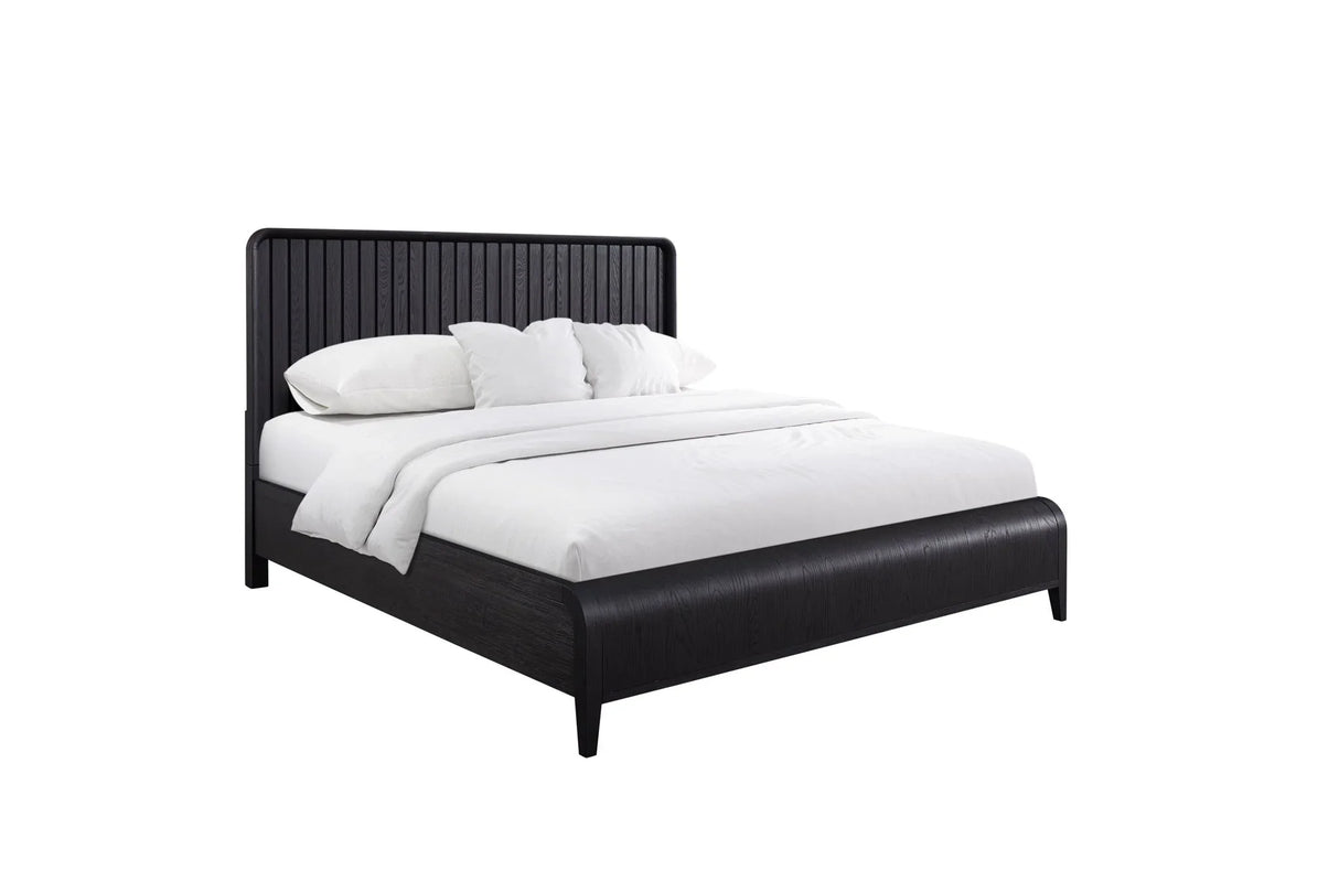 Waterfall Panel Bed & Design Elements - Furniture Home Direct