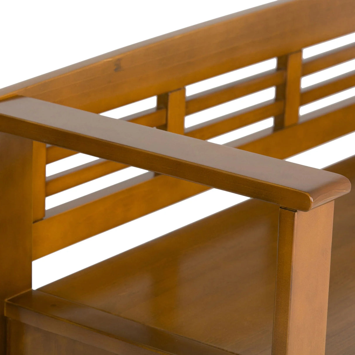 Adams - Entryway Storage Bench Handcrafted - Furniture Home Direct