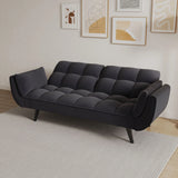 Sofa Soft Two Armrests Throw Pillow Pillow Comfortable Fit Apartment Bedroom Small Space - Furniture Home Direct