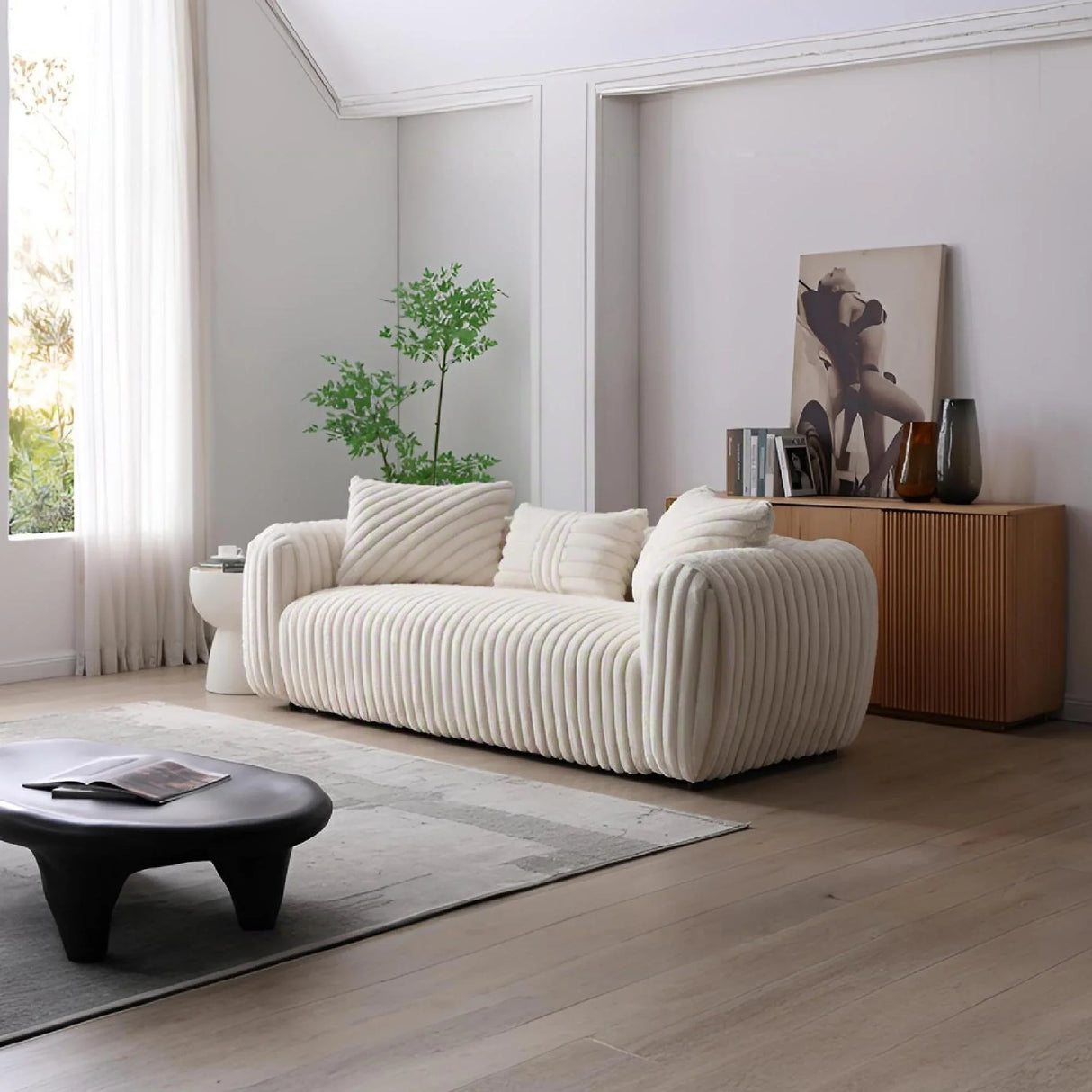 Cancun - Sofa - White - Furniture Home Direct