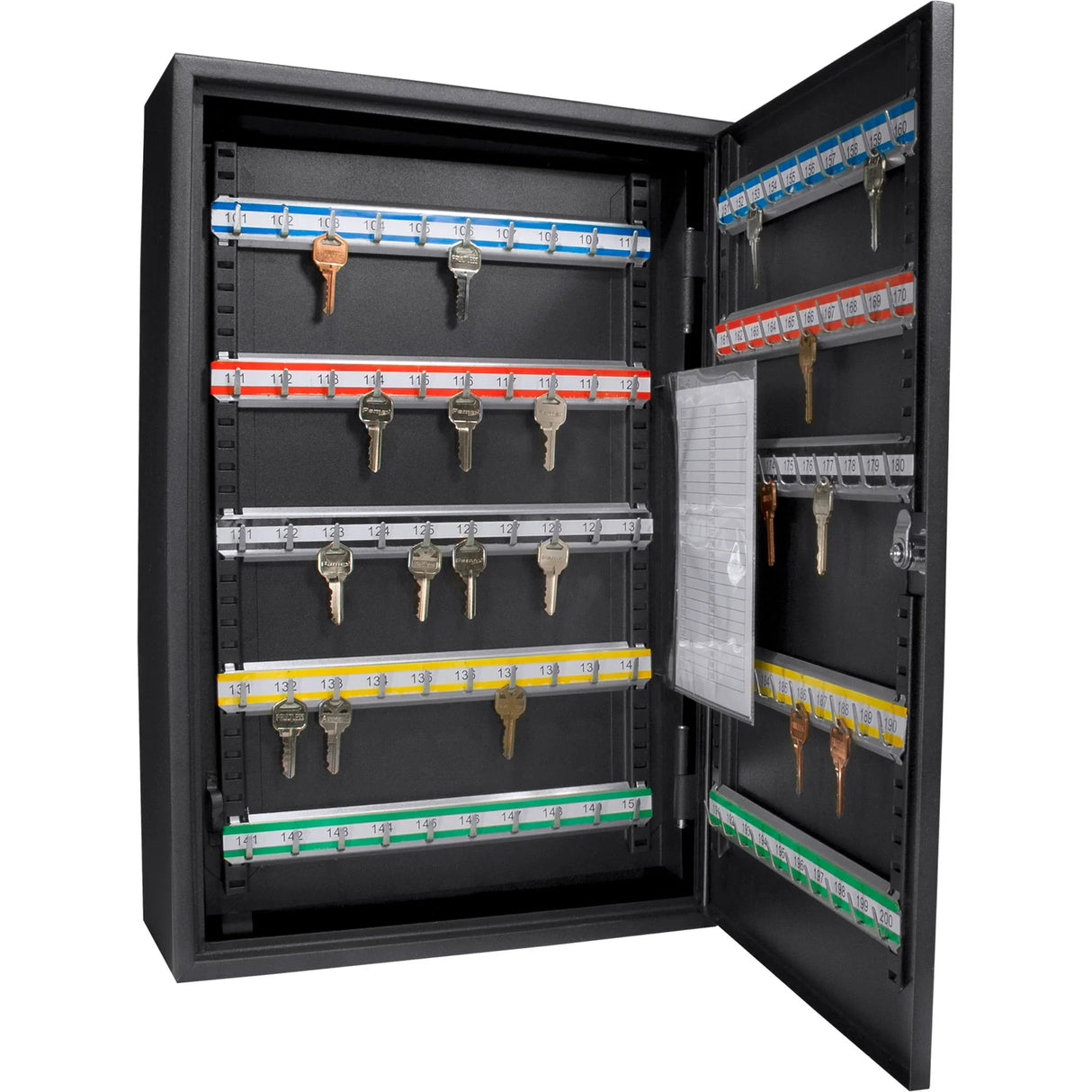 Adjustable Key Cabinet With Lock - Furniture Home Direct
