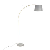 March - Contemporary Floor Lamp & Elegant Finish - Furniture Home Direct