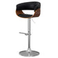 Sheldon - Upholstered Adjustable Swivel Bar Stool - Furniture Home Direct