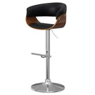 Sheldon - Upholstered Adjustable Swivel Bar Stool - Furniture Home Direct