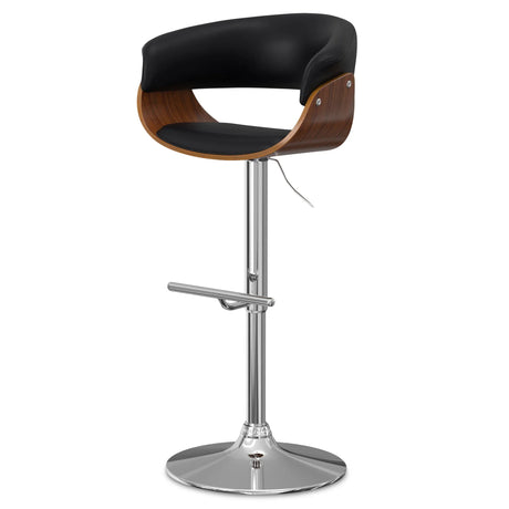 Sheldon - Upholstered Adjustable Swivel Bar Stool - Furniture Home Direct