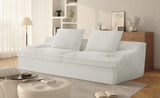 Nimbus - Oversized Full Foam 4 Seater Couch For Living Room Upholstered In Soft Corduroy, Wide Armrests - Furniture Home Direct