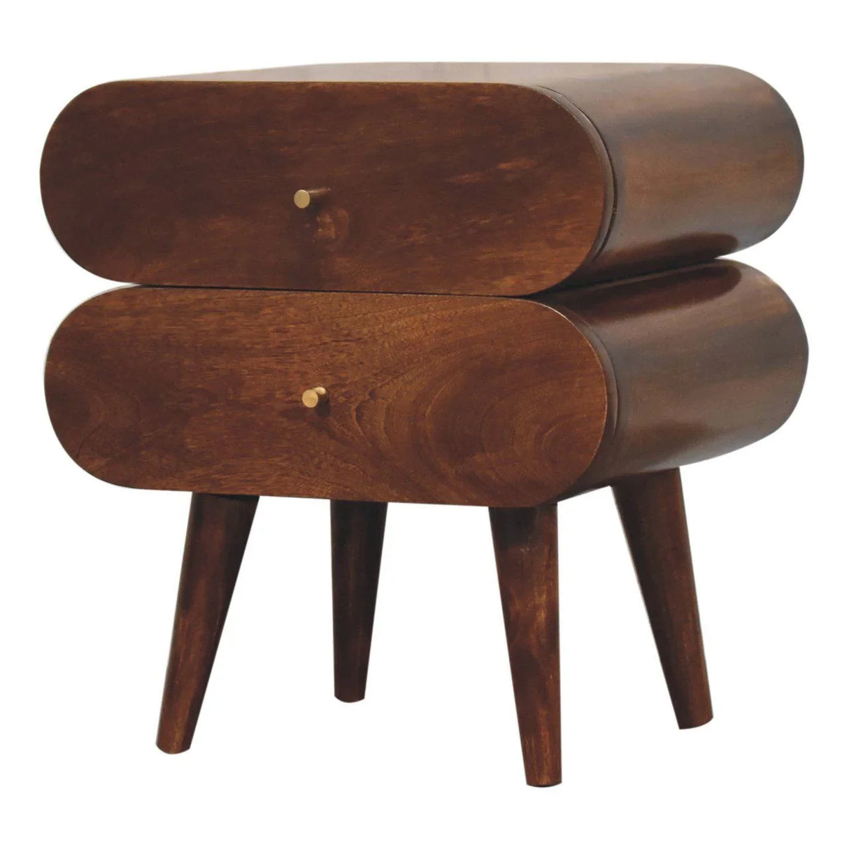Bubble Nightstand - Brown - Furniture Home Direct