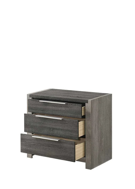 Jehoram - Nightstand - Gray - Furniture Home Direct